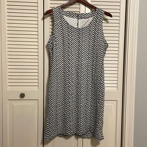 Womens black and white size L Charming Charlie dress